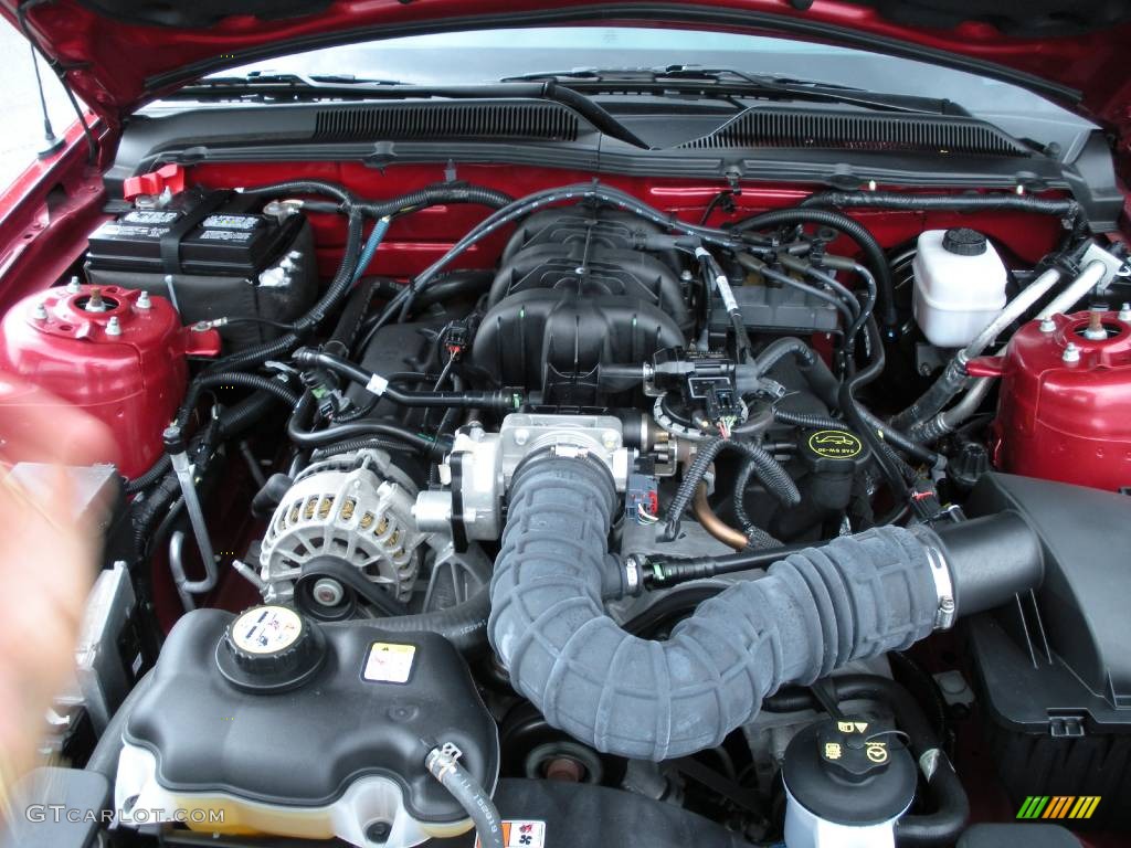 2007 Mustang V6 Deluxe Convertible - Redfire Metallic / Dark Charcoal photo #30