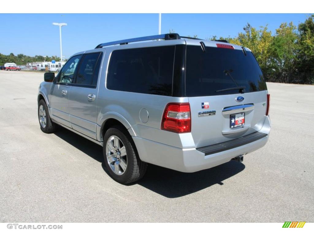 2010 Expedition EL Limited - Ingot Silver Metallic / Charcoal Black photo #18