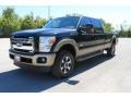 2011 Tuxedo Black Ford F350 Super Duty King Ranch Crew Cab 4x4  photo #8