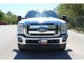 2011 White Platinum Tri-Coat Metallic Ford F350 Super Duty Lariat Crew Cab 4x4 Dually  photo #9