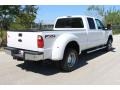 White Platinum Tri-Coat Metallic - F350 Super Duty Lariat Crew Cab Dually Photo No. 3