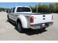 White Platinum Tri-Coat Metallic - F350 Super Duty Lariat Crew Cab Dually Photo No. 11
