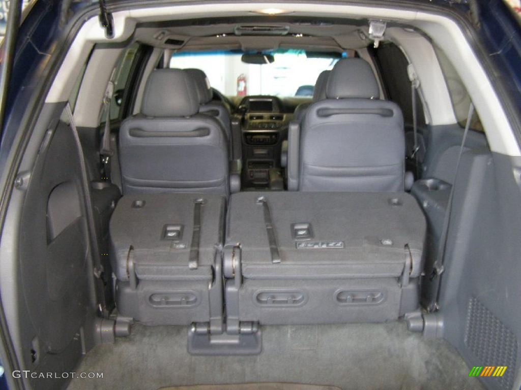 2007 Odyssey Touring - Midnight Blue Pearl / Gray photo #8