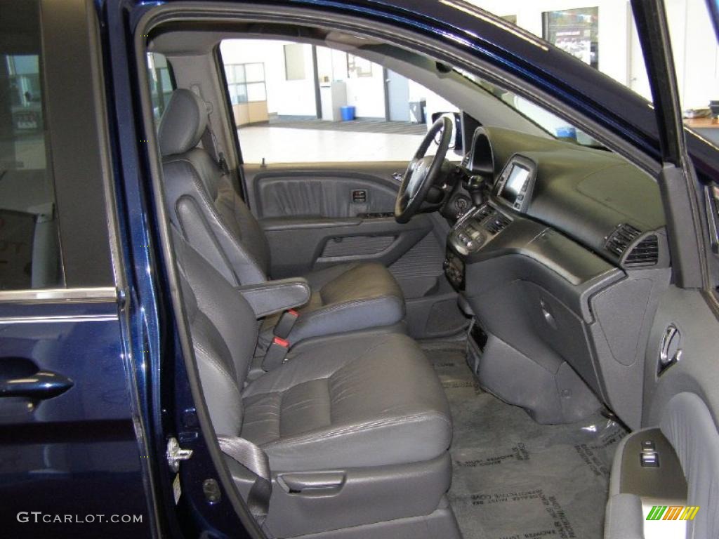 2007 Odyssey Touring - Midnight Blue Pearl / Gray photo #15