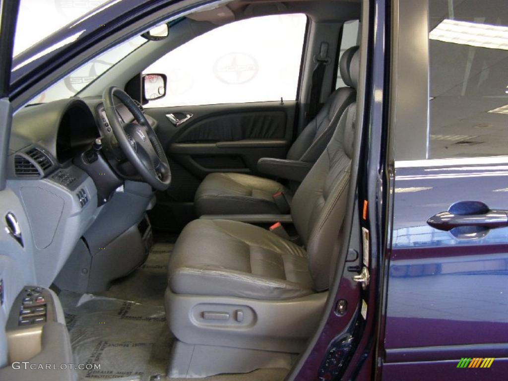 2007 Odyssey Touring - Midnight Blue Pearl / Gray photo #19