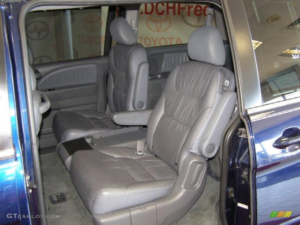 2007 Odyssey Touring - Midnight Blue Pearl / Gray photo #28
