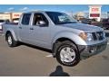 2008 Radiant Silver Nissan Frontier SE Crew Cab 4x4  photo #3