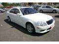Alabaster White - S 55 AMG Sedan Photo No. 3