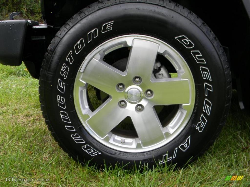 2009 Jeep Wrangler Sahara 4x4 Wheel Photo #37760294