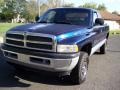 2001 Patriot Blue Pearl Dodge Ram 1500 SLT Club Cab 4x4  photo #8