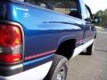 2001 Patriot Blue Pearl Dodge Ram 1500 SLT Club Cab 4x4  photo #23
