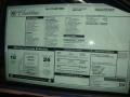2011 Cadillac CTS 4 3.0 AWD Sedan Window Sticker