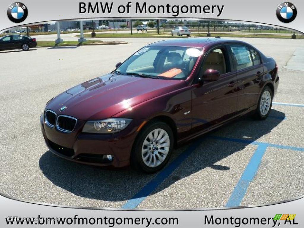 2009 3 Series 328i Sedan - Barbara Red Metallic / Cream Beige Dakota Leather photo #8
