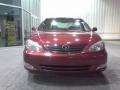 2003 Salsa Red Pearl Toyota Camry SE  photo #2