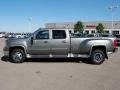 2008 Steel Gray Metallic GMC Sierra 3500HD SLT Crew Cab 4x4 Dually  photo #4