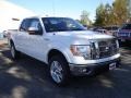 2010 Oxford White Ford F150 Lariat SuperCrew 4x4  photo #7