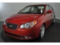 2008 Apple Red Pearl Hyundai Elantra GLS Sedan  photo #1