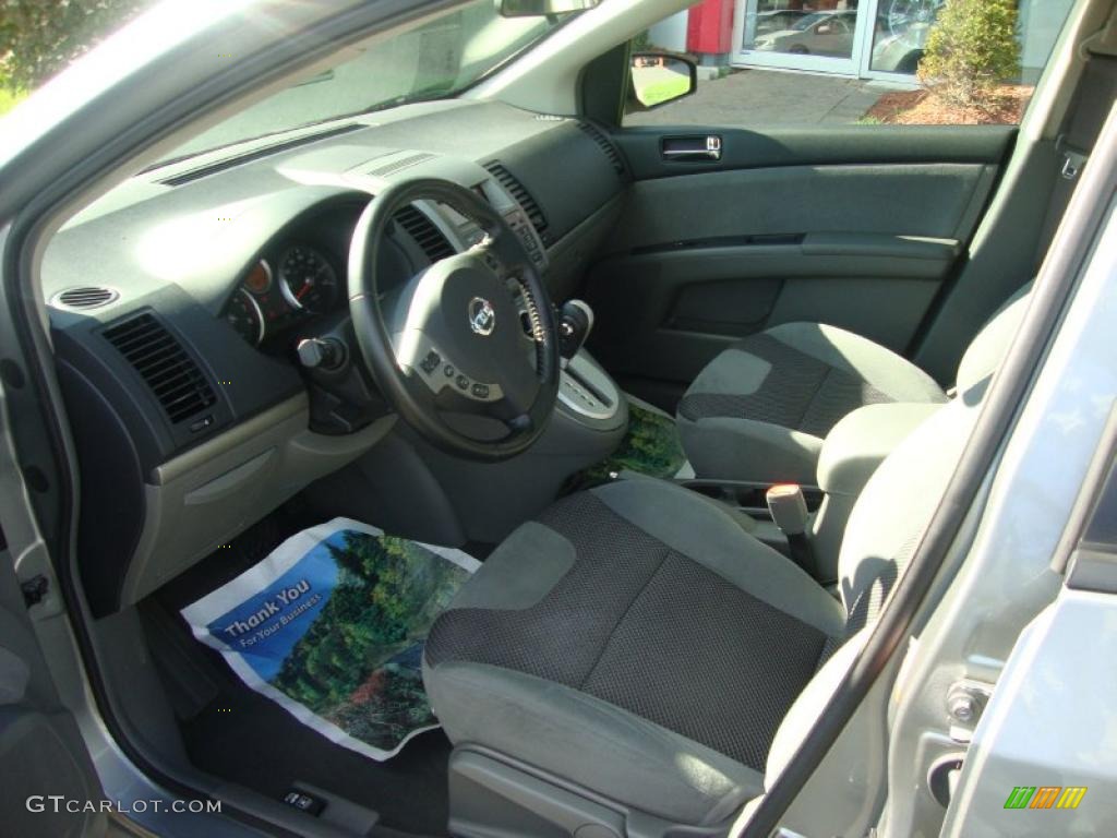 2007 Sentra 2.0 S - Magnetic Gray / Charcoal/Steel photo #13