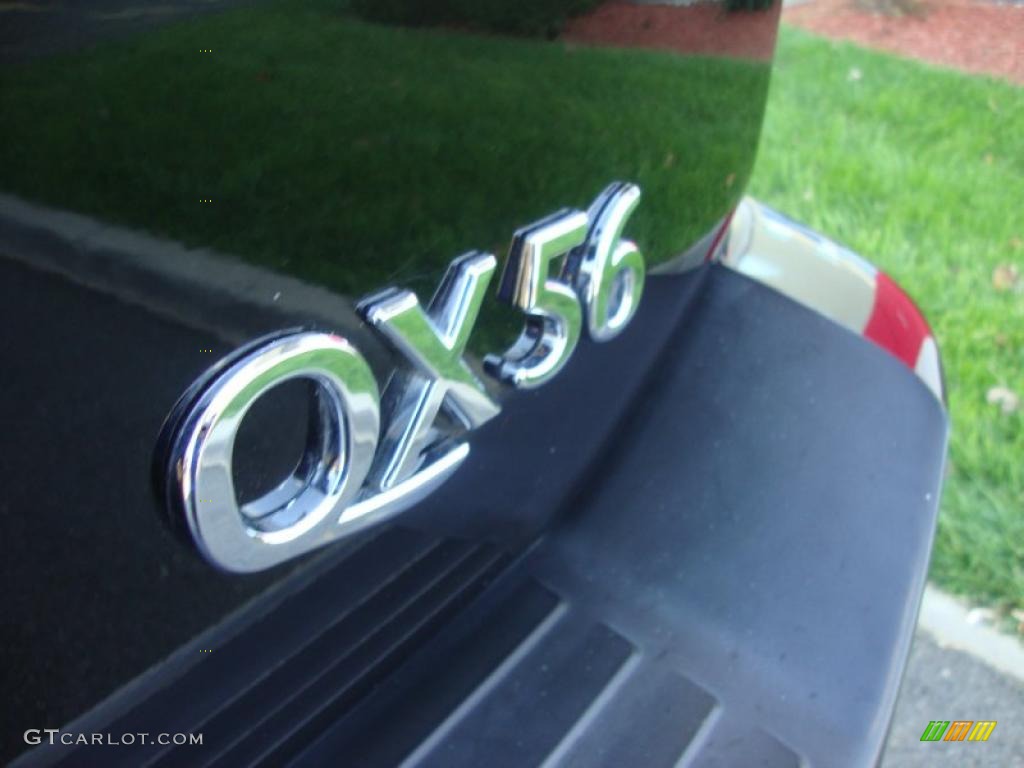 2007 QX 56 4WD - Liquid Onyx Black / Graphite Black photo #8