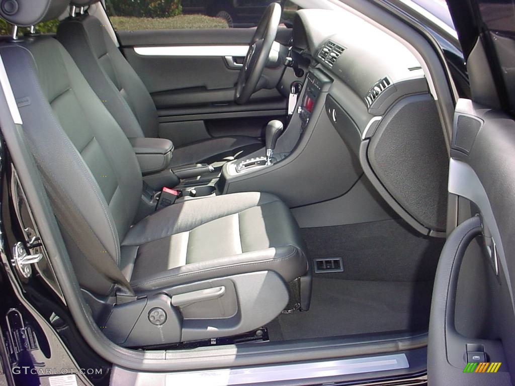 2007 A4 2.0T Sedan - Brilliant Black / Ebony photo #10