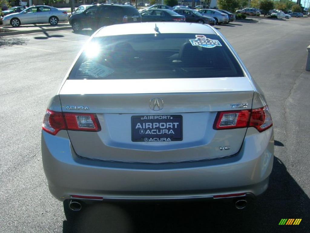 2010 TSX V6 Sedan - Palladium Metallic / Ebony photo #6