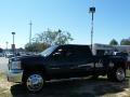 2008 Dark Blue Metallic Chevrolet Silverado 3500HD LTZ Crew Cab Dually  photo #2