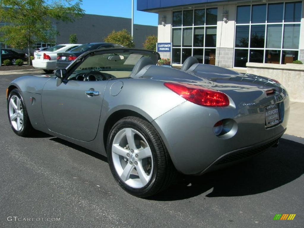 2006 Solstice Roadster - Sly Gray / Steel/Sand photo #7