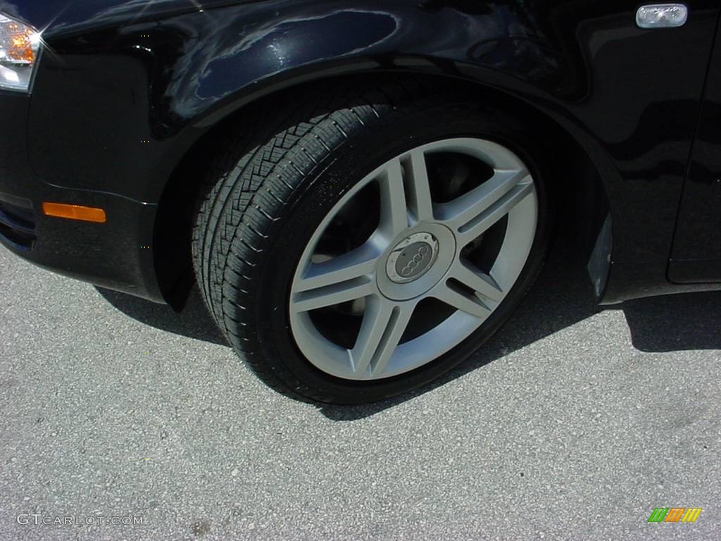 2007 A4 2.0T Sedan - Brilliant Black / Ebony photo #15