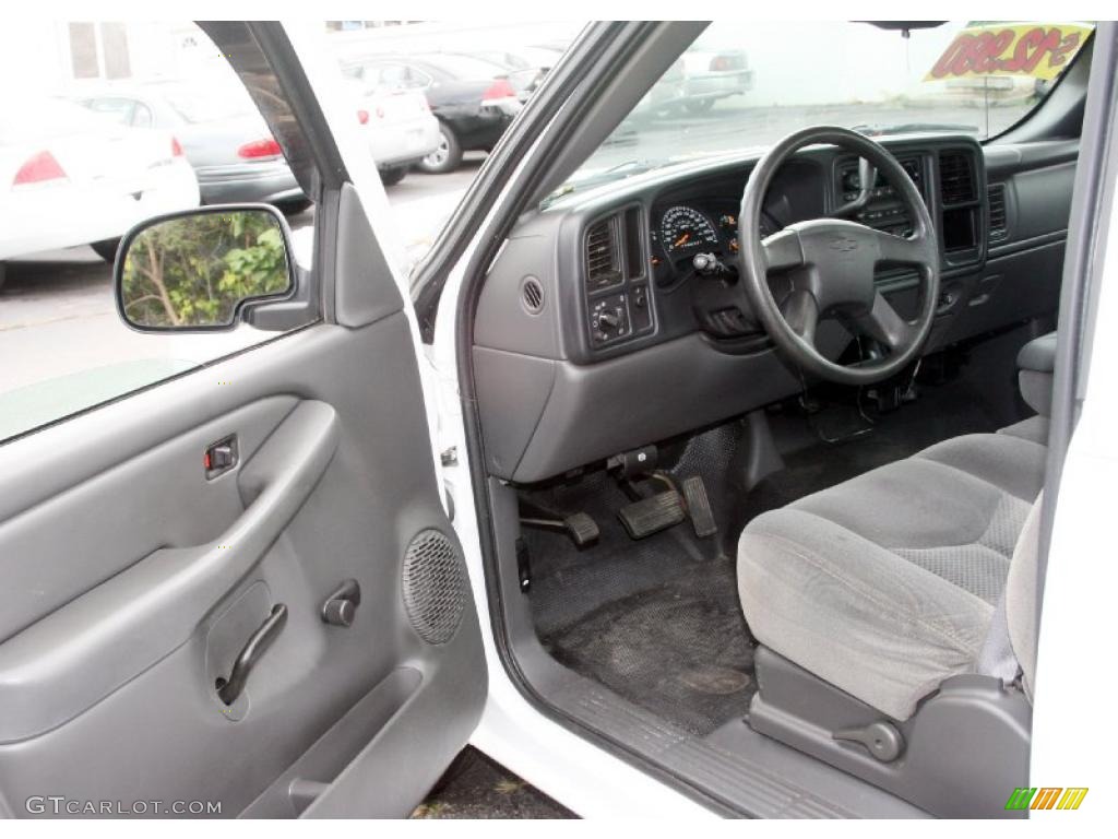 2006 Silverado 1500 Work Truck Regular Cab - Summit White / Dark Charcoal photo #10