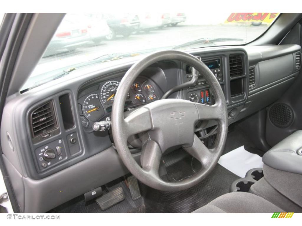 2006 Silverado 1500 Work Truck Regular Cab - Summit White / Dark Charcoal photo #11