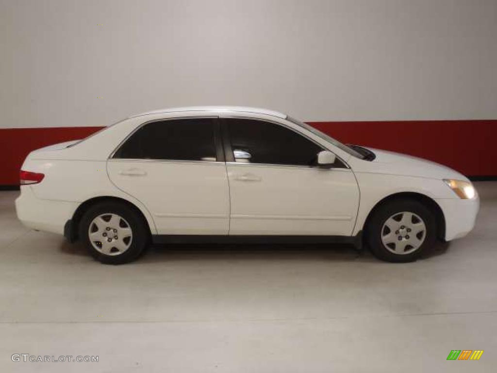 2003 Accord LX Sedan - Taffeta White / Ivory photo #3