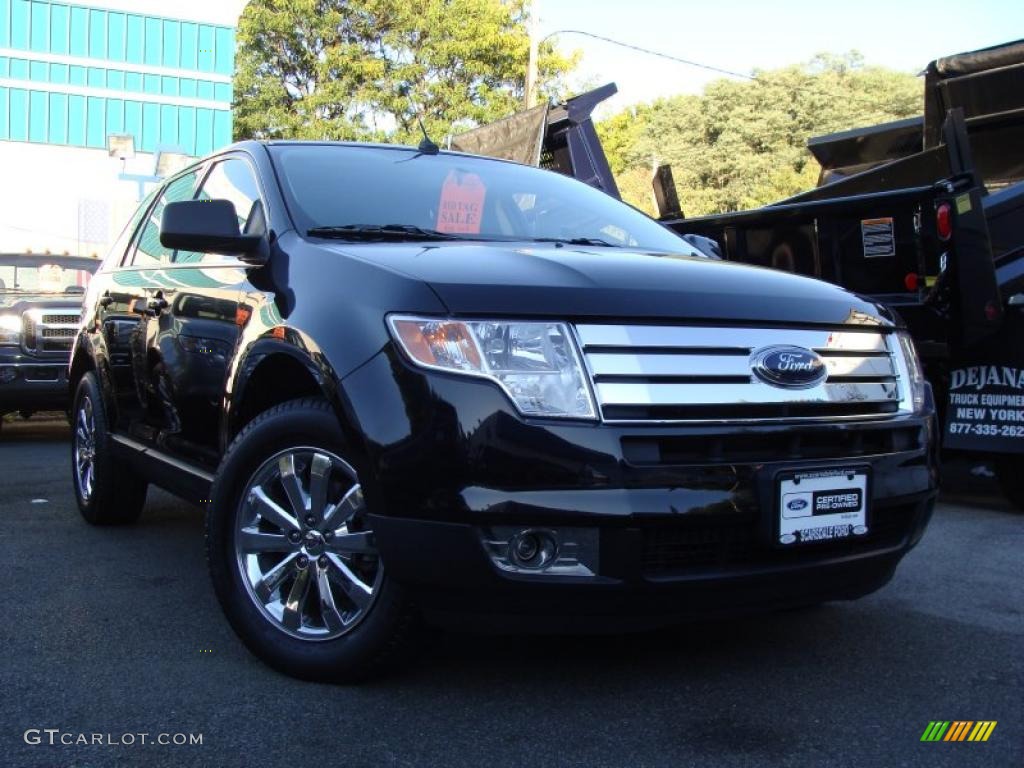 2008 Edge Limited AWD - Black / Charcoal photo #1