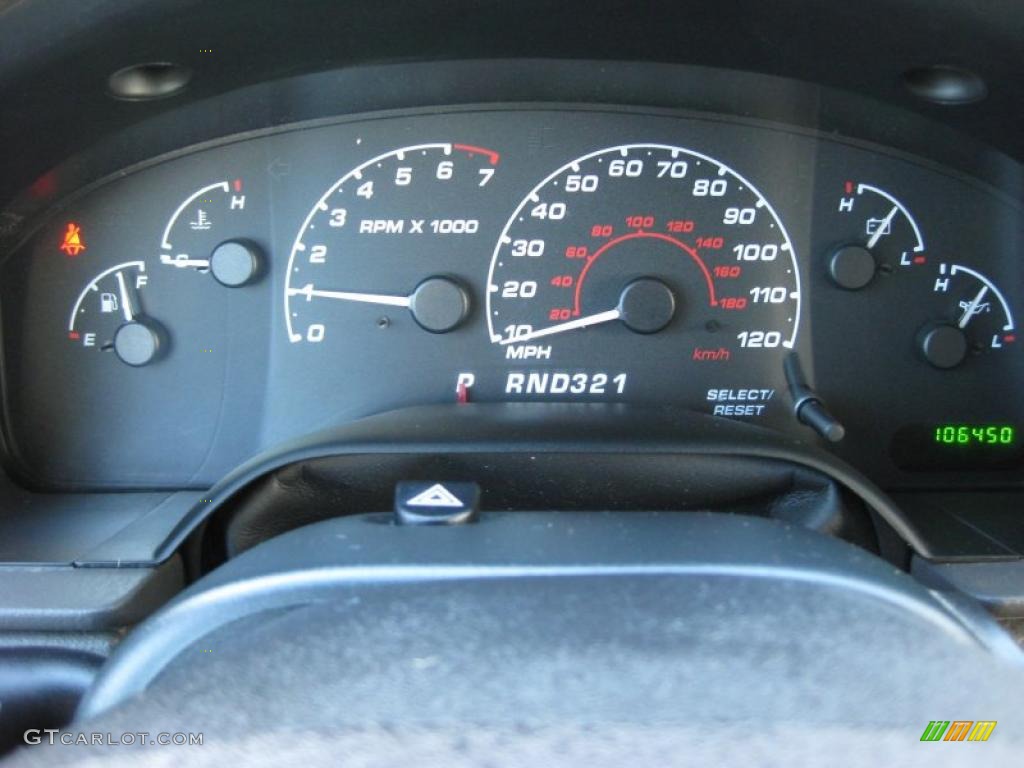 2002 Ford Explorer XLS 4x4 Gauges Photo #37778716