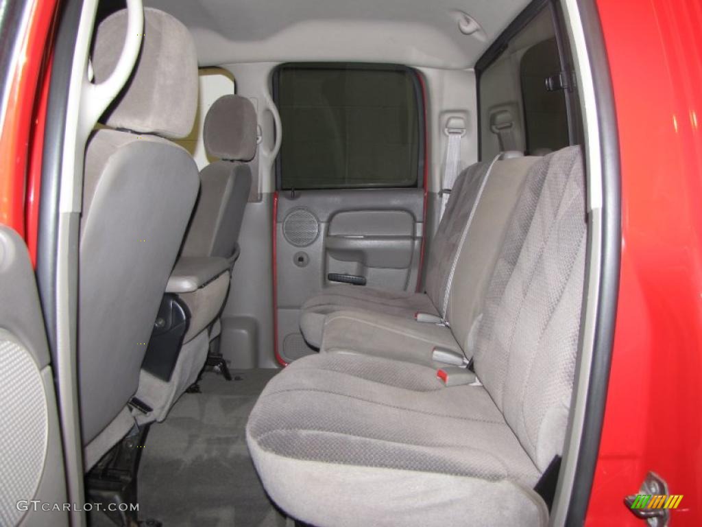 2002 Ram 1500 ST Quad Cab 4x4 - Flame Red / Dark Slate Gray photo #11