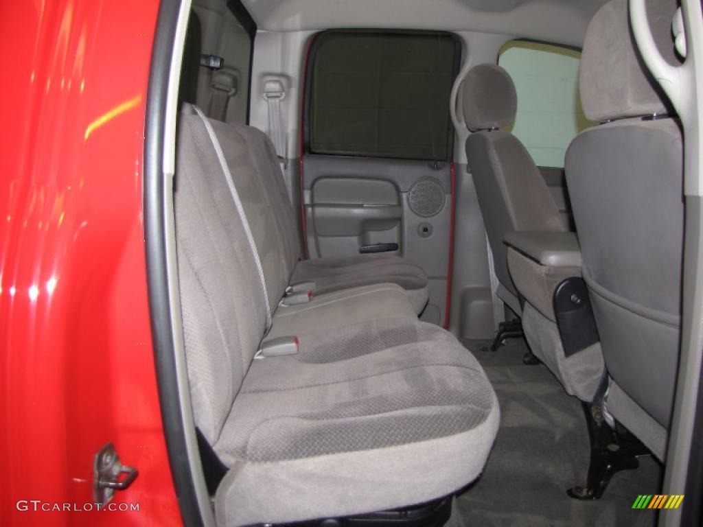 2002 Ram 1500 ST Quad Cab 4x4 - Flame Red / Dark Slate Gray photo #13