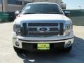 2010 White Platinum Metallic Tri Coat Ford F150 Lariat SuperCrew  photo #8