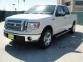 White Platinum Metallic Tri Coat - F150 Lariat SuperCrew Photo No. 7