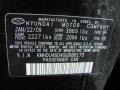 Black Pearl - Elantra GLS Sedan Photo No. 22