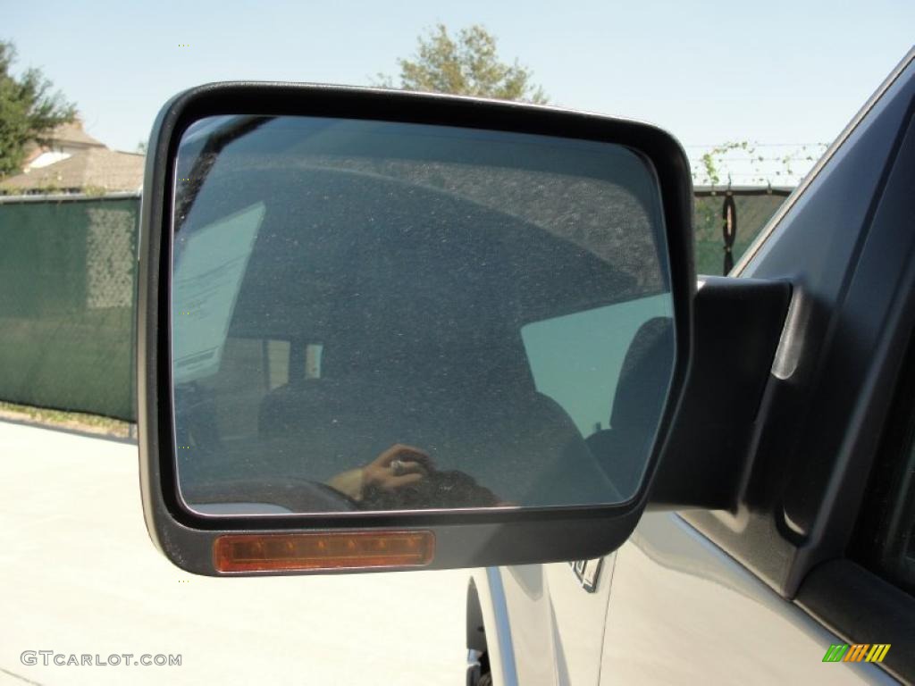 2010 F150 Lariat SuperCrew - Ingot Silver Metallic / Black photo #14
