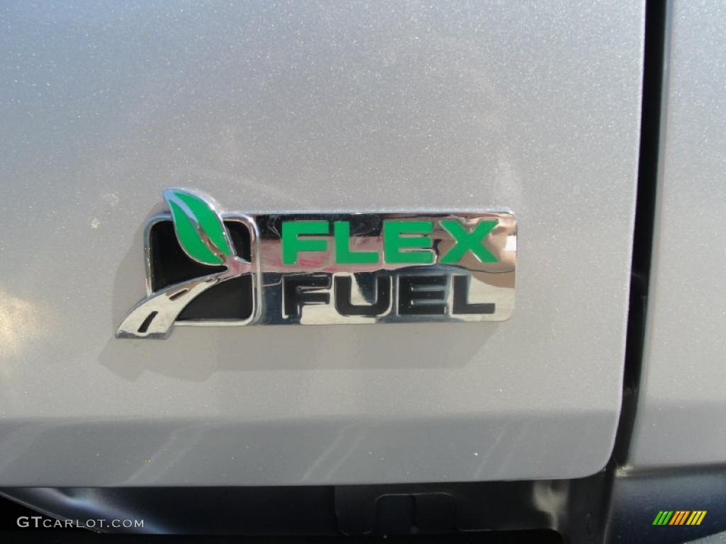2010 F150 Lariat SuperCrew - Ingot Silver Metallic / Black photo #17