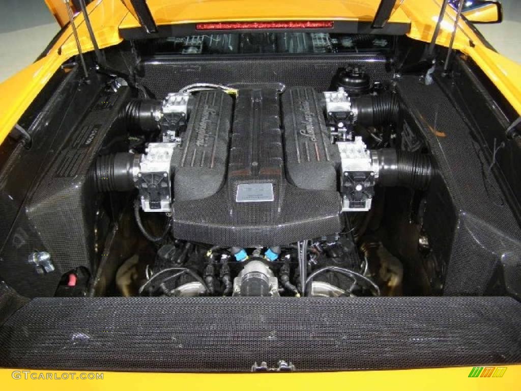 2008 Lamborghini Murcielago LP640 Coupe 6.5 Liter DOHC 48-Valve VVT V12 Engine Photo #37782744