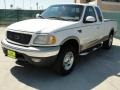 2001 Oxford White Ford F150 Lariat SuperCab 4x4  photo #7