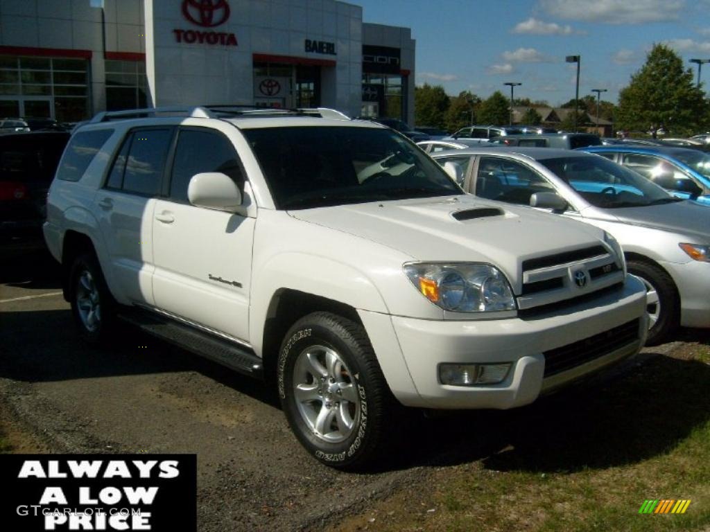 2004 4Runner Sport Edition 4x4 - Natural White / Dark Charcoal photo #1