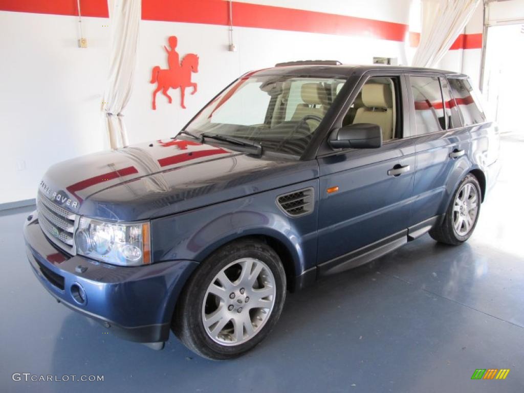 2006 Range Rover Sport HSE - Cairns Blue Metallic / Alpaca Beige photo #1