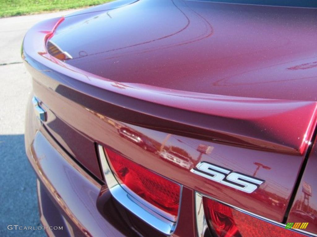 2010 Camaro SS Coupe - Red Jewel Tintcoat / Black photo #6