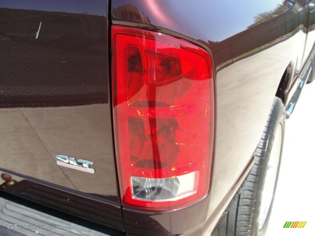 2005 Ram 1500 SLT Quad Cab - Deep Molten Red Pearl / Dark Slate Gray photo #20