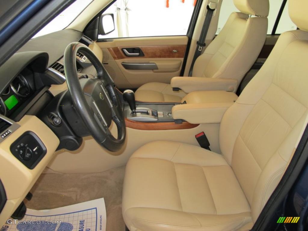 2006 Range Rover Sport HSE - Cairns Blue Metallic / Alpaca Beige photo #14