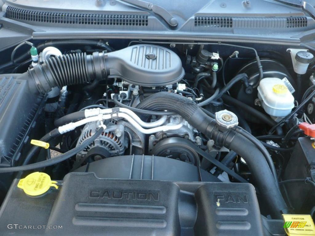 2000 Dodge Dakota SLT Extended Cab 4x4 3.9 Liter OHV 12-Valve V6 Engine Photo #37786800