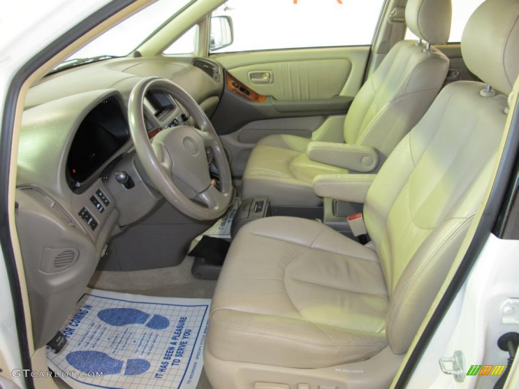 Ivory Interior 2000 Lexus RX 300 Photo #37787036