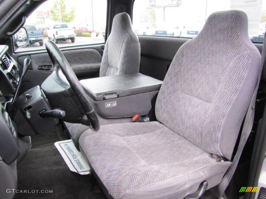 Gray Interior 1998 Dodge Ram 1500 Laramie SLT Regular Cab Photo #37787716